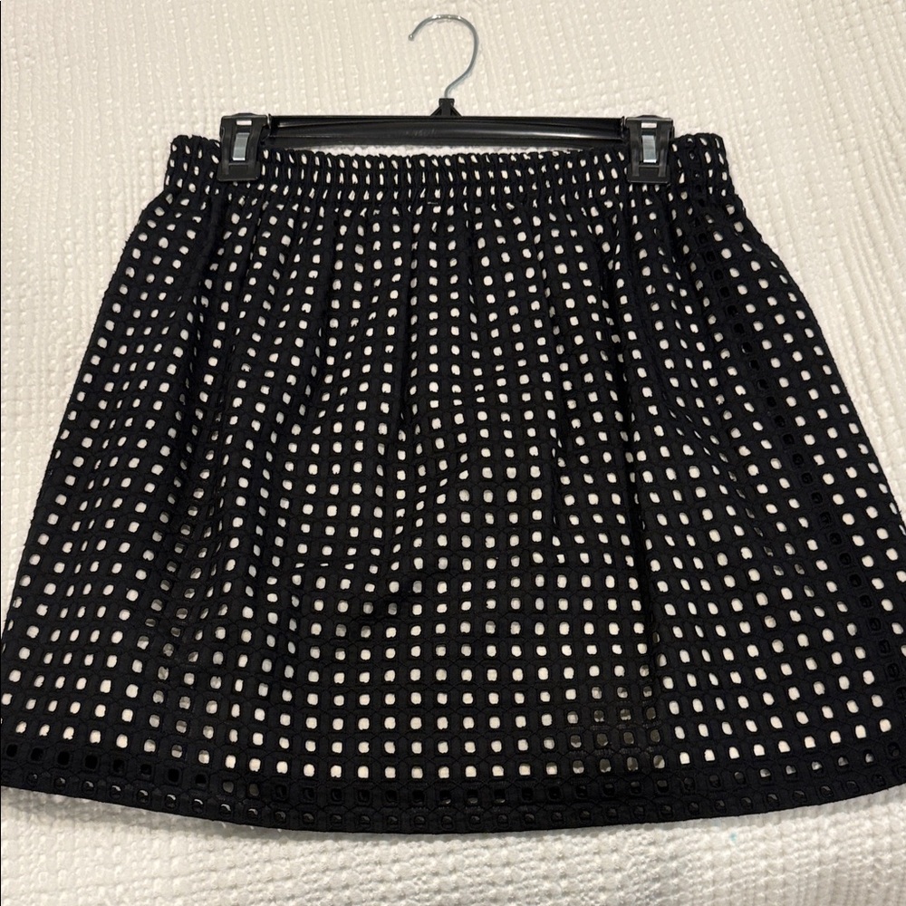 Loft Black and White Women's Skirt